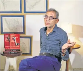  ?? PAROMA MUKHERJEE/ HT PHOTO ?? ■ Nobel laureate Abhijit Banerjee in New Delhi on Saturday.