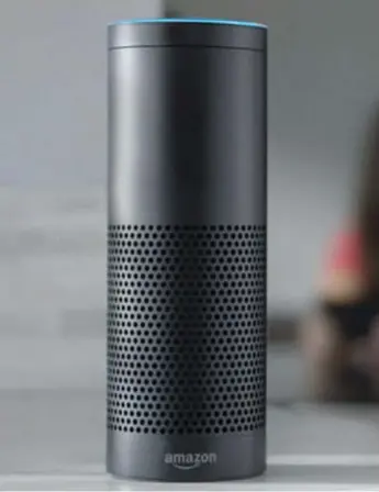  ?? AMAZON ?? The Amazon Echo, a voice-activated helper for the home, is one of the hottest tech toys this holiday season.