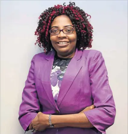  ??  ?? Dr Henrietta Langmi manages the Hydrogen South Africa Infrastruc­ture Centre of Competence at the CSIR, an entity of the department of science and technology. Photo supplied