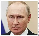  ?? ?? BLAME Russia’s Vladimir Putin