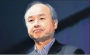  ?? BLOOMBERG ?? Masayoshi Son, chairman and CEO of Softbank