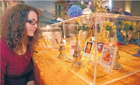  ?? Jonathan Coleman Photo: MARION VAN DIJK/ FAIRFAX NZ ?? Ebola is not easy to catch – transmissi­on requires direct contact with an infected individual and only occurs through contact with blood and other body fluids. Custodian Erika Banszky with the relics of Shakyamuni Buddha from 500BC at the Maitreya...