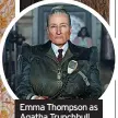  ?? ?? Alisha Weir as Matilda Wormwood
Emma Thompson as Agatha Trunchbull