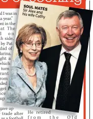  ?? ?? Sir Alex and his wife Cathy