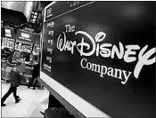  ?? RICHARD DREW/AP 2017 ?? Disney reached an agreement with the Justice Department, but it faces an expected counterbid from Comcast.