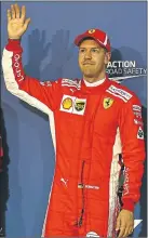  ??  ?? Sebastian Vettel