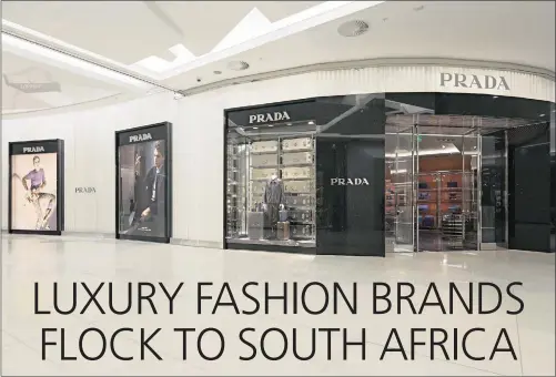 Luxury fashion brands flock to SA