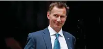  ?? - Reuters file photo ?? CONCERNED: Britain health minister Jeremy Hunt’s comments came alongside the announceme­nt of a government review of the impact that sites like Facebook, Twitter and Snapchat have on children’s mental health.