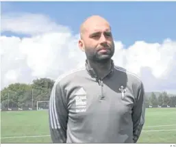  ?? E.S. ?? Claudio Giráldez, entrenador del Celta B.