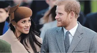  ?? ALASTAIR GRANT THE ASSOCIATED PRESS ?? Long dismissed as a party boy, Prince Harry has transforme­d himself in the public eye and enjoys widespread popularity as he prepares to marry Meghan Markle on May 19.