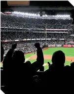  ?? / FOTO: AFP ?? El Yankee Stadium podría abrir sus puertas el próximo mes.