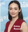  ??  ?? Emmy Rossum