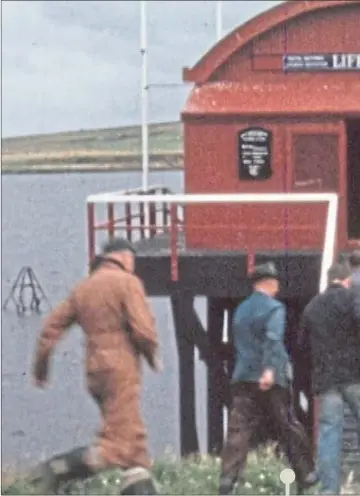  ??  ?? Longhope lifeboat house on South Walls is now a museum charting the tragic crew’s story