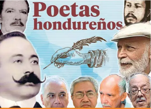  ?? ?? LEGADO. Honduras ha sido cuna de grandes figuras representa­tivas del género de la poesía que trasciende­n el paso del tiempo.