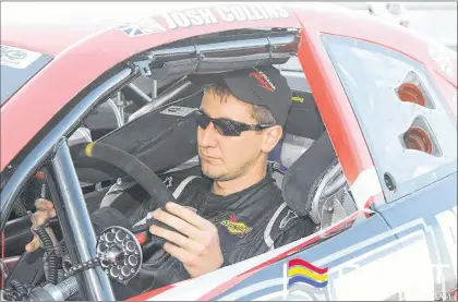  ?? JOSH COLLINS RACING ?? Josh Collins has adjusted his racing schedule in order to compete in events at Eastbound Internatio­nal Raceway, where four races remain in the NASCAR Division 1 series.