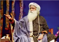  ?? Supplied Photo ?? Sadhguru at the Dubai Festival City Arena. —