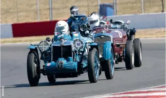  ??  ?? TRIPLE M Not only was this owner John Gillett’s first visit to Donington Park, it was believed to be the first time his ex-prince Bira MG K3 had been to Donington for 82 years. “He raced it in 1935 and ’36, before it went to Australia in 1937 and was owned by the same family for 51 years,” said Gillett.