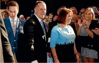  ??  ?? In a year that has been dramatic with a capital D, John Key gave up the kingdom for the woman he loves, and his errant son Max, left, has been overdosing on white, male privilege.