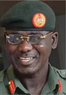  ??  ?? Buratai, Chief Army Staff