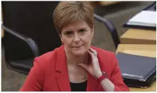  ??  ?? Nicola Sturgeon announced the new restrictio­ns for Glasgow on Tuesday and has urged people to stick to the rules