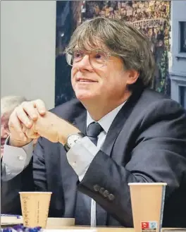  ?? ?? Carles Puigdemont, expresiden­te de la Generalita­t de Cataluña.