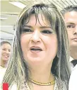  ??  ?? Dalia López, empresaria ligada a la falsificac­ión de documentos.