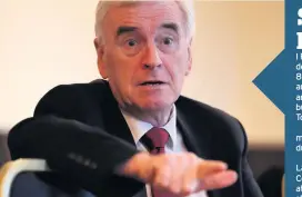  ??  ?? PEOPLE POWER John McDonnell says vote would not alienate public