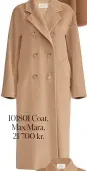  ??  ?? 101801 Coat, Max Mara, 21 700 kr.