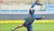  ?? AP ?? Steve Smith during a training session ahead of the third Test.
