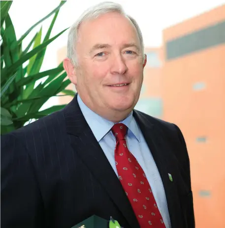  ??  ?? Bob Etchingham, chief executive of Applegreen; (below) fellow co-founder Joe Barrett, who oversees the company’s American business.