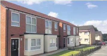  ?? Homes in Firbeck, Skelmersda­le, are evidence of the council’s developmen­t success ??