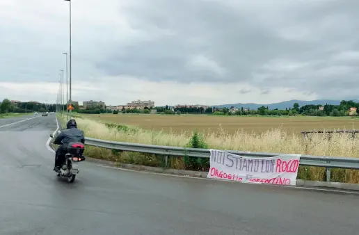  ??  ?? L’area di Campi dove dovrebbe sorgere il nuovo stadio nelle intenzioni della Fiorentina