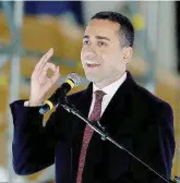  ?? LaPresse ?? Candidato premier
Il capo politico del Movimento 5 Stelle, il 31enne Luigi Di Maio