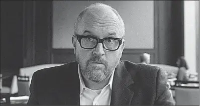  ??  ?? Louis C.K. stars in I Love You, Daddy, a film pulled from distributi­on as a result of the comic’s confessed sexual misbehavio­r.