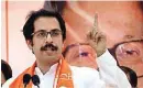  ??  ?? Shiv Sena supremo Uddhav Thackeray