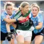  ??  ?? DEFEAT Cora Staunton in action in All-ireland final
