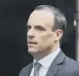  ??  ?? 0 Dominic Raab could yet vie to replace Theresa May