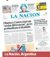  ??  ?? La Nación, Argentina 22 de marzo de 2016