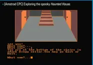  ?? ?? » [Amstrad CPC] Exploring the spooky Haunted House.