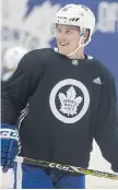  ?? ERNEST DOROSZUK ?? Toronto Maple Leafs defenceman Jake Gardiner has “an elite hockey sense,” says coach Mike Babcock.