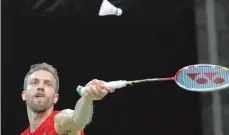  ?? FOTO: DPA ?? Badminton-Ass Marc Zwiebler hört nach der WM auf.