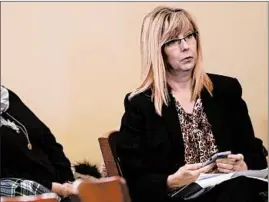  ?? ZBIGNIEW BZDAK/CHICAGO TRIBUNE 2016 ?? LaSalle County State’s Attorney Karen Donnelly is being sued by Kenneth Cusick, who in December was found not guilty of murdering his wife at their Ottawa home in 2006.