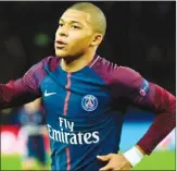  ??  ?? Kylian Mbappe