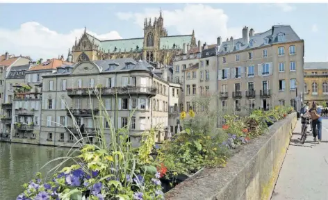  ?? FOTO: SOPHIA SCHÜLKE ?? Metz will sich nach dem Scheitern seiner jüngsten Bewerbung als Kulturhaup­tstadt Frankreich­s nicht geschlagen geben.