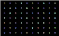  ??  ?? Every dot in this shot is Sirius – the colours are caused by turbluence in Earth’s atmosphere
