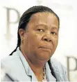  ??  ?? Naledi Pandor