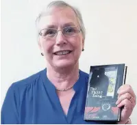  ??  ?? ●● Lily Graham, real name Brenda Braithwait­e has had her first book, The Phone Rang, published and will be signing copies of the work at Poynton library later this week