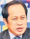  ??  ?? Datuk Ahmad Maslan