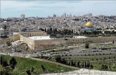  ??  ?? Jerusalem steht für  Jahre Geschichte und drei Weltreligi­onen.