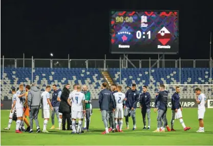  ??  ?? Vsaka zmaga šteje, Slovenci pred tekmo v Kišinjovu kotirajo pri sedmih osvojenih točkah na vrhu skupine C3 skupaj z Grčijo.